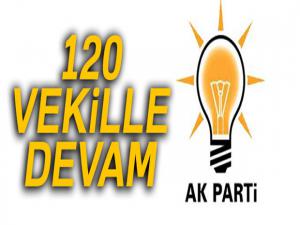 120 vekille devam