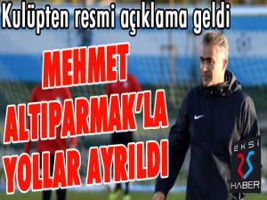 BB Erzurumsporda Teknik Direktör Altıparmak ile yollar ayrıldı