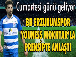 BB Erzurumspor Youness Mokhtarla prensipte anlaştı