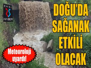 Doğu Anadolu'da sağanak etkili olacak 