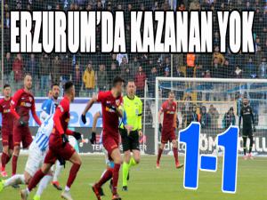 Erzurum'da kazanan yok!