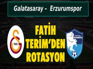 Fatih Terimden rotasyon