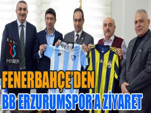 Fenerbahçe'den B.B. Erzurumspor'a ziyaret