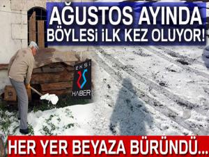 Her yer beyaza büründü!