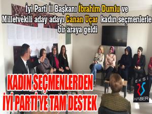 Kadın seçmenlerden İYİ Partiye tam destek