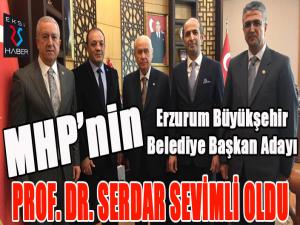 MHP Erzurum Büyükşehir Belediye Başkan adayı belli oldu 