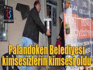 Palandöken Belediyesi, kimsesizlerin kimsesi oldu 