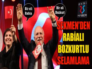 Sekmenden Bozkurtlu, Rabialı selamlama