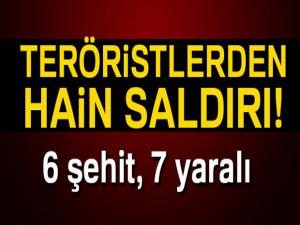 Siirt'te teröristlerden hain saldırı: Şehit ve yaralılar var