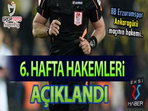 Süper Ligde 6. hafta hakemleri açıklandı 