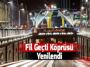 Fil Geçti Köprüsü Yenilendi