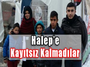 Dadaş ortaokulundan Halep'e 9 çuval un