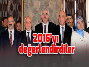 2016'yı değerlendirdiler