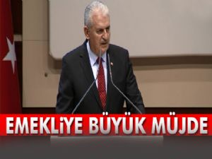 Son dakika haberleri! Başbakan Binali Yıldırım'dan emekliye müjde