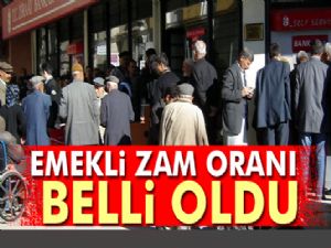 Son dakika haberleri! Emekli zam oranı belli oldu