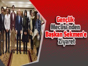 Gençlik Meclisi'nden Başkan Sekmen'e Ziyaret