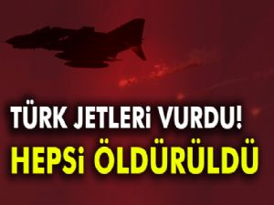 Türk jetleri vurdu! 41 terörist öldürüldü