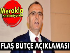 Naci Ağbal'dan flaş bütçe açıklaması