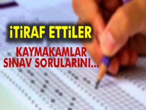 Kaymakamlar sınavı nasıl kazandıklarını itiraf etti