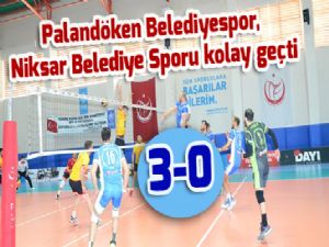 Palandöken Belediyespor, Niksar Belediye Sporu kolay geçti: 3-0