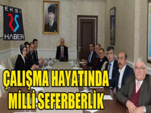 Erzurum'un çalışma hayatında milli seferberlik hareketi