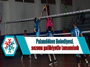 Palandöken Belediyesi, sezonu galibiyetle tamamladı