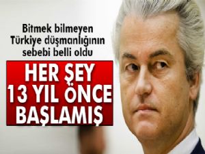 Türkiye düşmanı Wilders'in kuyruk acısı geçmiyor!