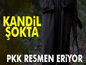 Kandil şokta! PKK resmen eriyor