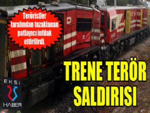 Trene terör saldırısı...