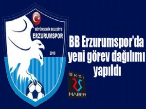 BB Erzurumspor'da yeni görev dağılımı yapıldı