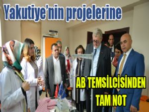 Yakutiye'nin projelerine AB temsilcisinden tam not