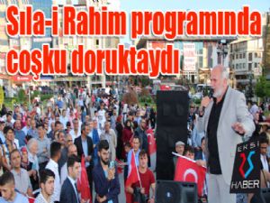 Sıla-i Rahim programında coşku doruktaydı