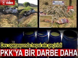 Lice'deki operasyonlarda 1 ton amonyum nitrat ele geçirildi