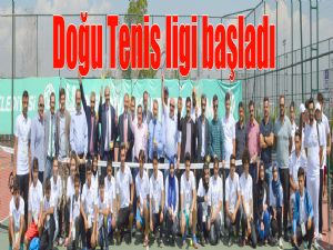 Erzurum'da sporda yeni bir heyecan: Doğu Tenis ligi başladı