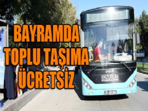 Erzurum'da Bayramda toplu taşıma ücretsiz