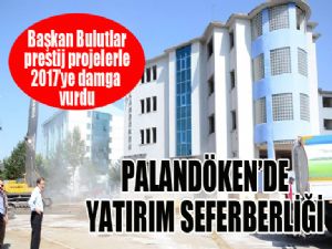 Palandöken'de yatırım seferberliği...