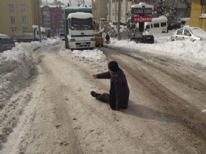 'Buz'da ölüm...