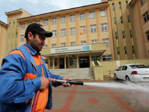 Erzurum Büyükşehir Belediyesi'nden temizlik seferberliği...