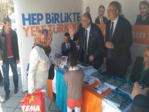 AK Parti secimlere AK Nokta stantlarıyla hazırlanıyor