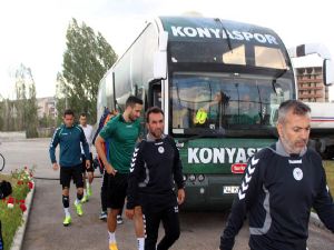 Torku Konyaspor Erzurum kampını tamamladı...