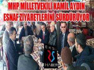 MHP'li Aydın esnaf turunda