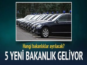 Bakanlık sayısı 30'a çıkabilir