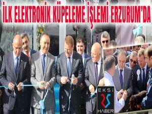 İlk Elektronik Küpeleme İşlemi Erzurum'da