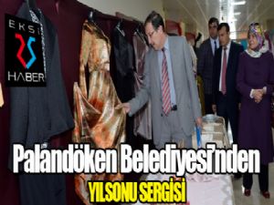 Palandöken Belediyesi'nden yıl sonu sergisi...