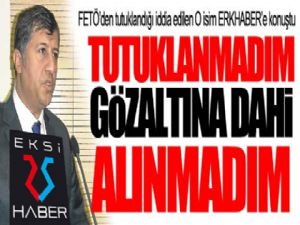 O müdür konuştu: Tutuklanmadım!