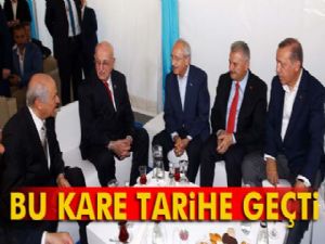 Bu kare tarihe geçti...