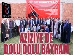 Aziziye'de bayram dolu dolu geçti