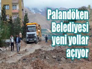 Palandöken Belediyesi yeni yollar açıyor