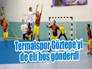 Termalspor Göztepe'yi de eli boş gönderdi