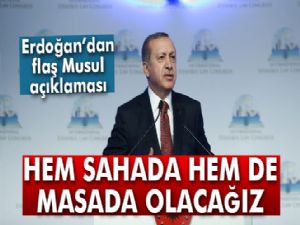 Cumhurbaşkanı Erdoğan: 'Türkiye hem sahada hem de masada olacak'